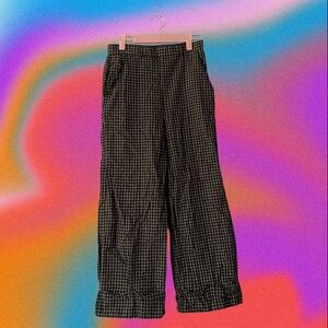 Wild Fable Black And White Plaid Pants